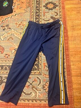 American Eagle Outfitters Navy Elastic Waist Lounge Pants